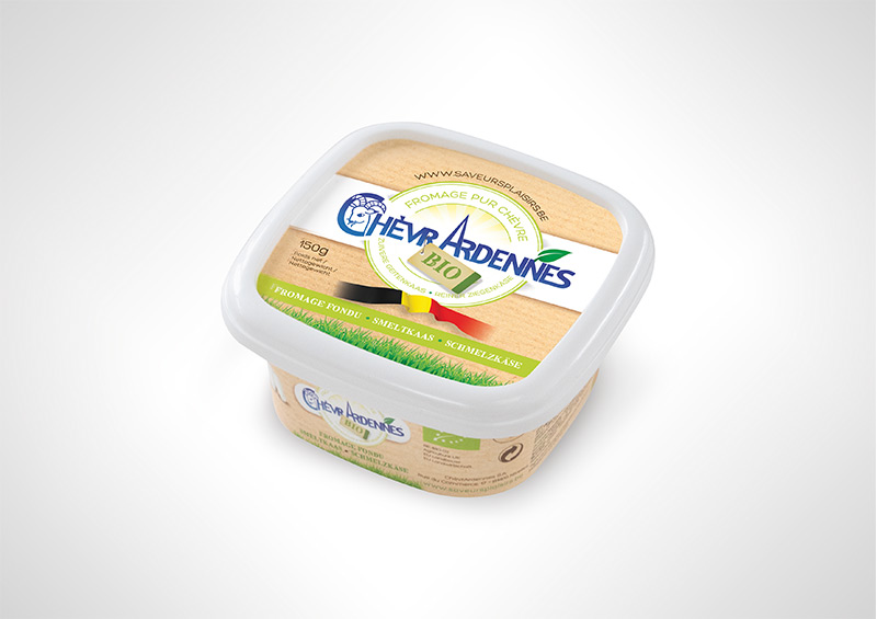 ChèvrArdennes Bio fondu 150gr