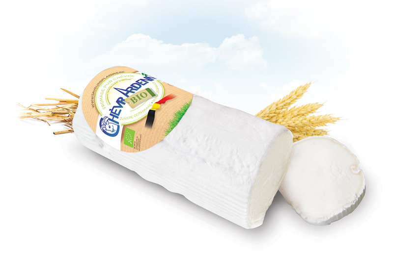 ChèvrArdennes Bio rondin 1kg affiné