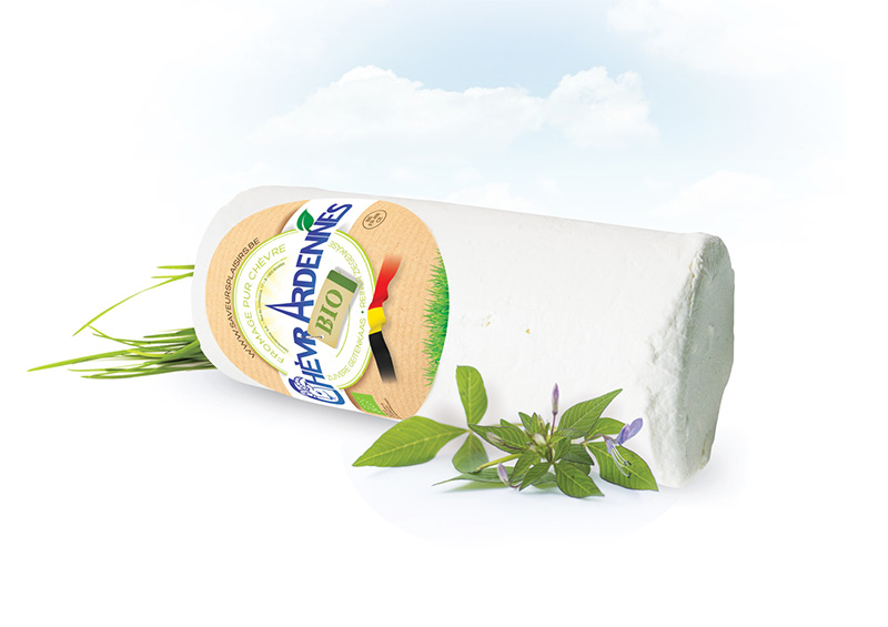 ChèvrArdennes Bio rondin 1kg frais