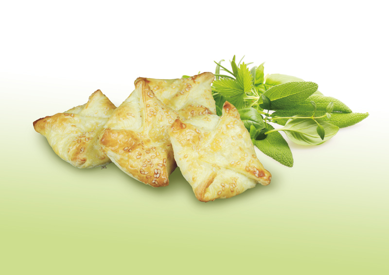 Feuilletés de ChèvrArdennes aux fines herbes
