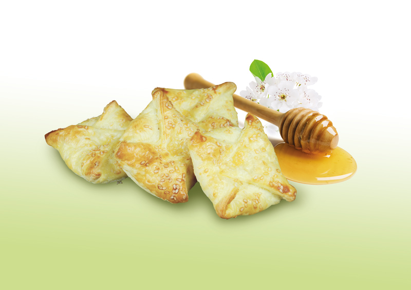 Feuilletés de ChèvrArdennes au miel