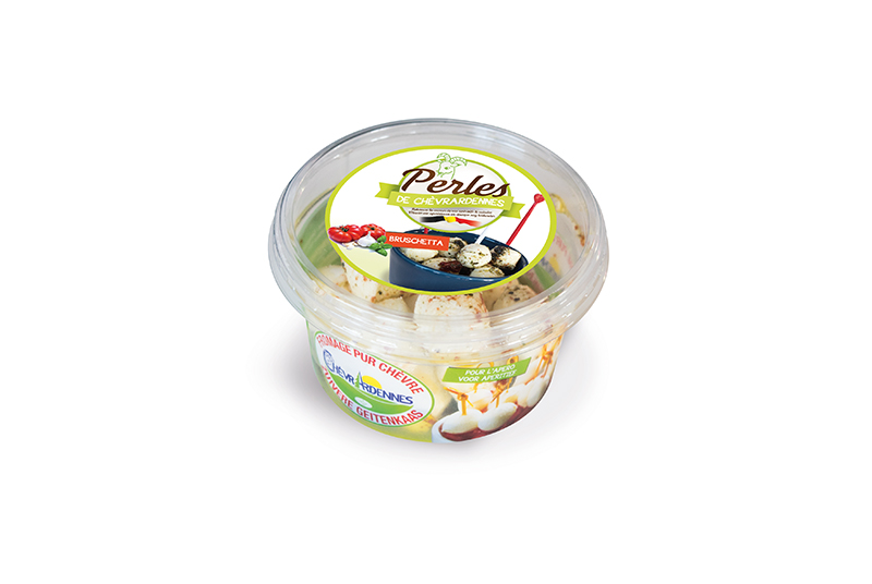 Perles de ChèvrArdennes 100g bruschetta