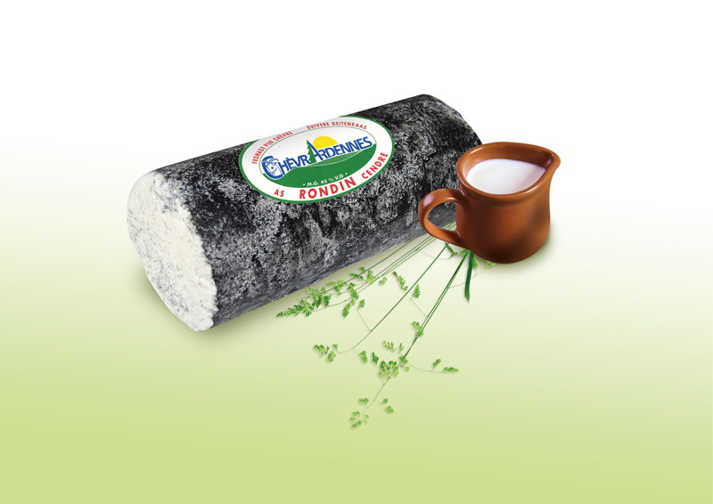 ChèvrArdennes rondin cendré
