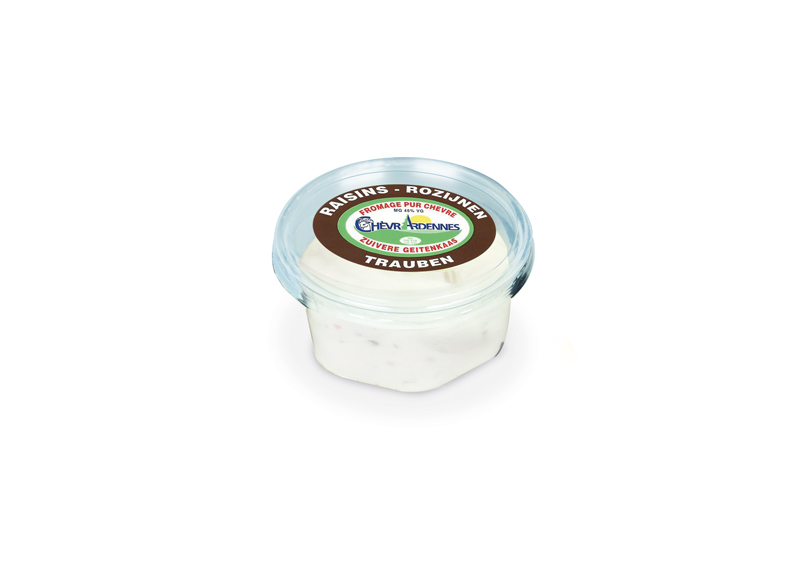 ChèvrArdennes tartinable raisins