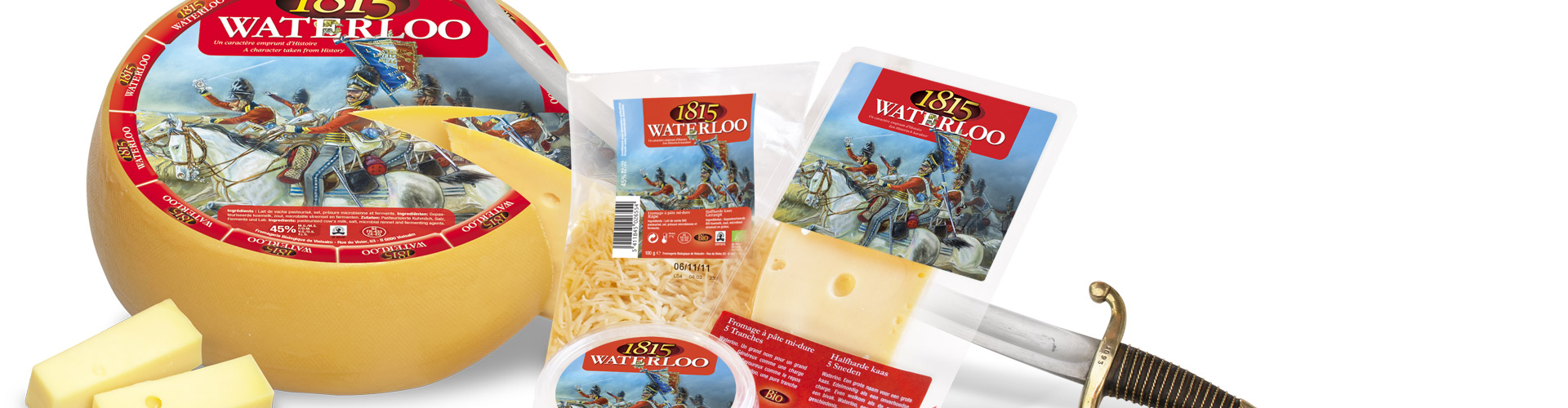 banner Loicq waterloo 1815